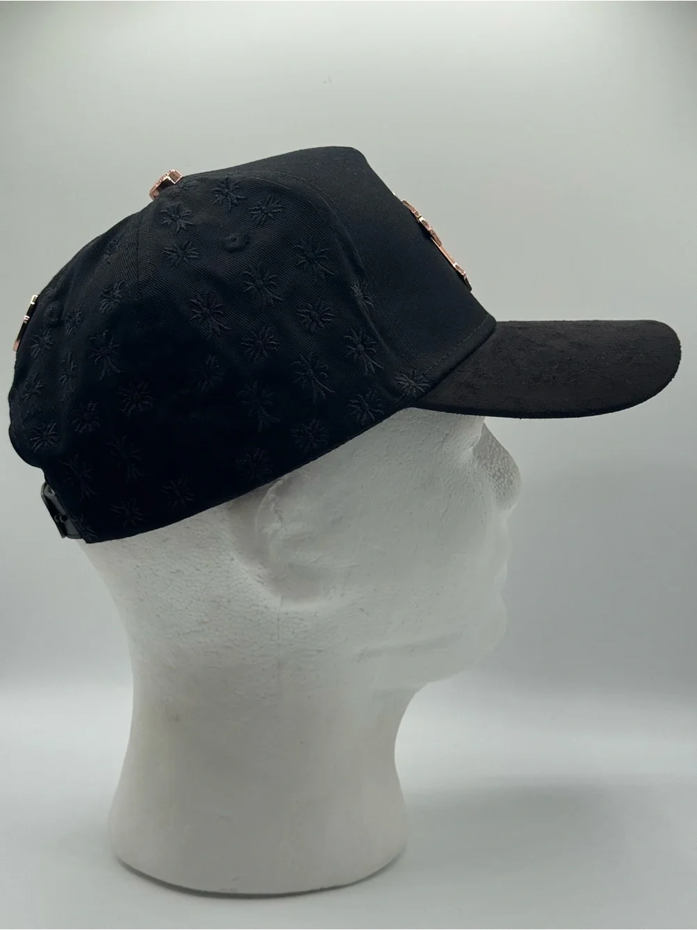 El Barbas hats | Natanael Cano Chrome Cruzes Baseball Cap